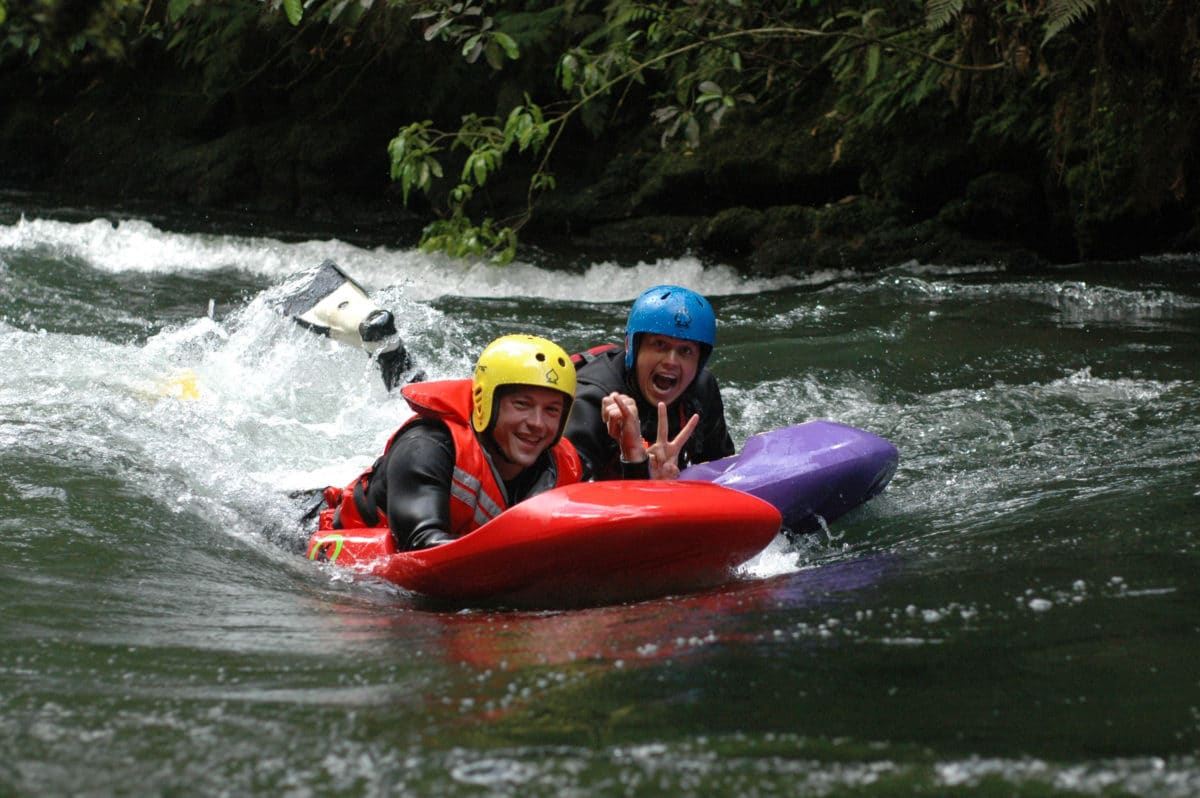 Sledging - Kaituna River Rotorua