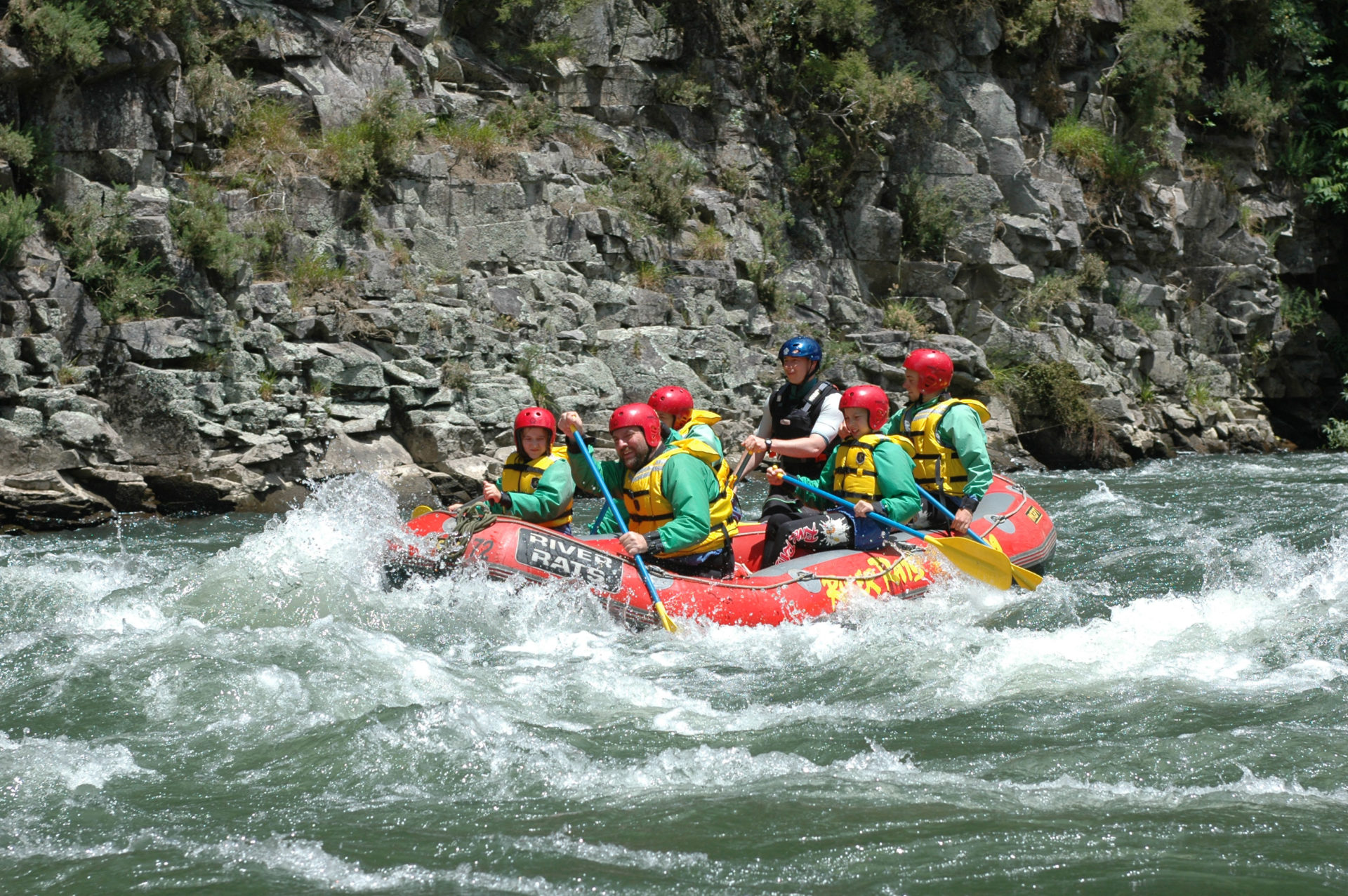 Go White Water Rafting